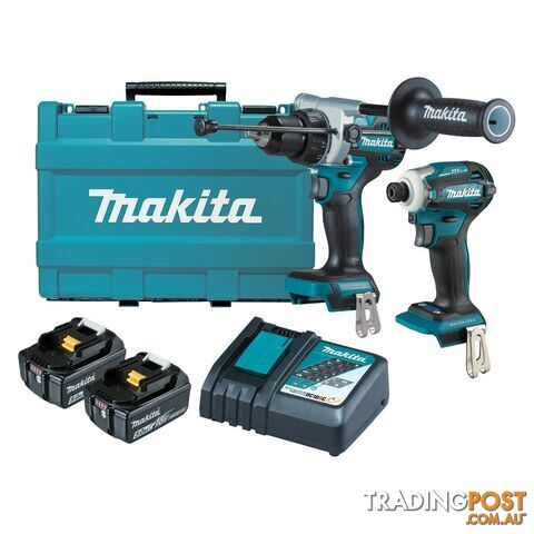 18V Brushless 2-Piece Combo Kit Makita DLX2455T