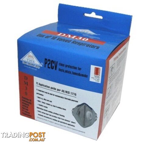 DM30 P2CV Vertical Performance Mask Pack of 10 - photo 4 of 4