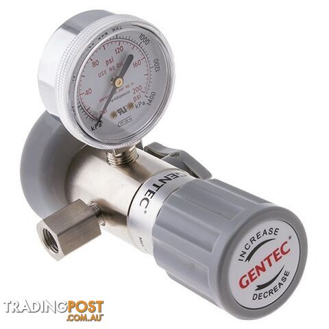 DruVa Plate Mounted Point of Use Regulator Plate Chrome Plated In: 4,000 kPa...