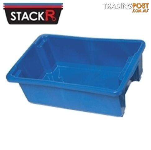 32L Stack & Nest Crates Blue