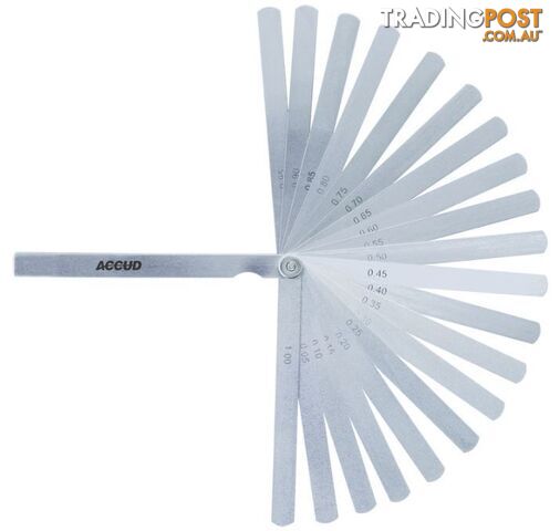 200mm Feeler Gauge 20 Leave Set AC-914-100-20