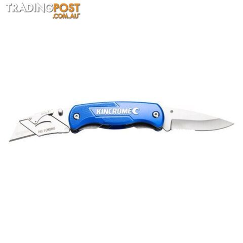 Folding Utility Knife Twin Blade Kincrome K6102