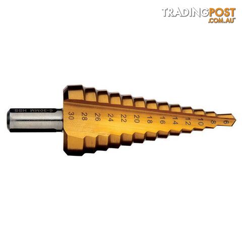 9Stm6-36 Straight Flute 6-36Mm Step Drill