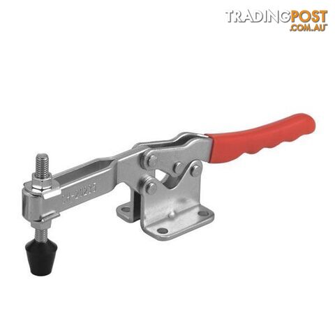 Toggle Clamp Horizontal Flanged Base Flat Handle 340kg Cap 107mm Reach ITM CH-20235