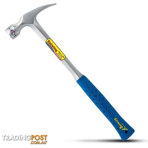 280Z Smooth Farming Hammer (Blue Shock Reduction Grip) Estwing EWE3-28S