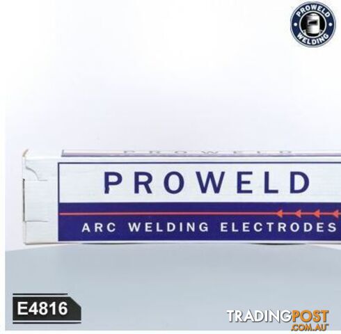 Low Hydrogen Mild Steel Electrodes 4mm 5Kg Pack E481640S