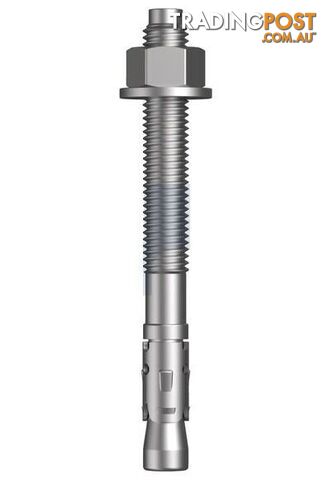 Zinc Plated (RoHS Compliant) Finish Clawbolt Pro (Wedge Anchor) Metric Hobson
