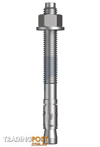 Zinc Plated (RoHS Compliant) Finish Clawbolt Pro (Wedge Anchor) Metric Hobson