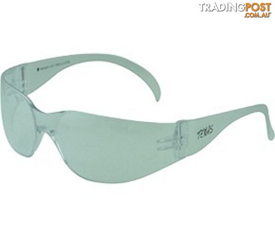 Texas Clear Safety Glasses With Anti Fog Clear Lens EBR330