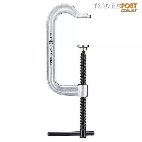 Forged Steel "C" Clamp GP 100mm X 50mm 900 KGP Ehoma EC-BC4