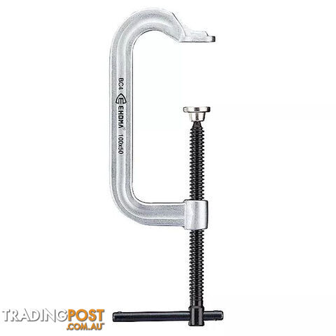 Forged Steel "C" Clamp GP 100mm X 50mm 900 KGP Ehoma EC-BC4