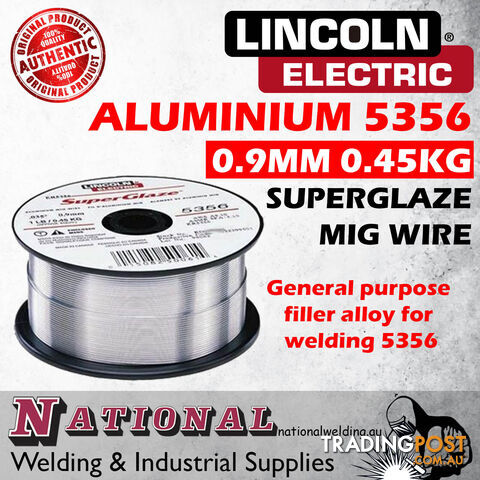 Aluminium 5356 MIG Wire 0.9mm 0.45kg Lincoln ED030312 - photo 2 of 2