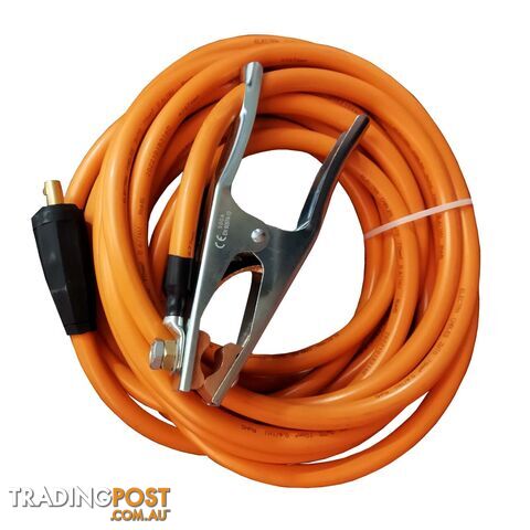 Earth Leads 70mm Sq 10metres 70/95 Dinse Connector EL7010M