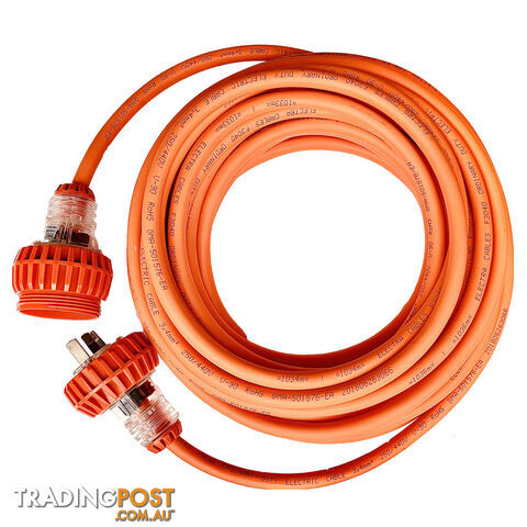 Extension Lead 4mm² Cable 10 Metres 15A Plug 240V ELF304015A-10M - photo 2 of 3