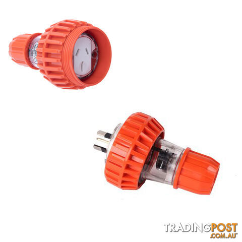 Extension Lead 4mm² Cable 30 Metres 15A Plug 240V ELF304015A-30M - photo 3 of 3