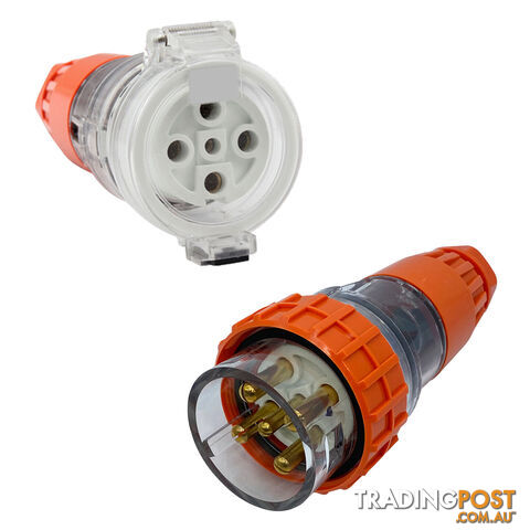 Extension Lead 3 Phase 10 Amps 10 Metres 5 Pin 5 Core Cable ELF504010A-10M-5PIN - photo 2 of 2
