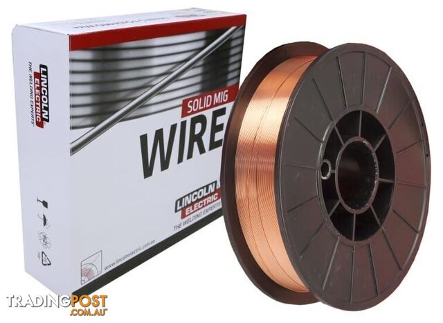 Lincoln Electric 0.9mm x 5 Kg Lincoln-S6 Solid MIG Wire EM0905S6