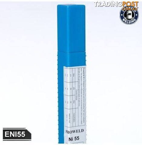 Nickel Electrode For Cast Iron Manual Arc Ni55 2.5mm 1kg Pack ENI5525M