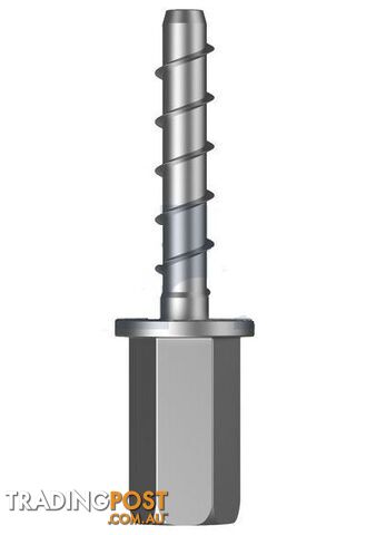 Zinc Plated (RoHS Compliant) Finish XBolt Pro - Vertical Hanger Concrete Screw...