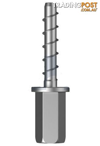 Zinc Plated (RoHS Compliant) Finish XBolt Pro - Vertical Hanger Concrete Screw...
