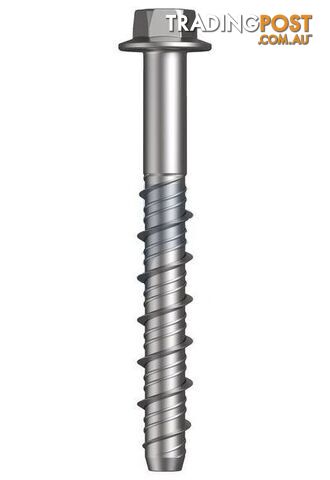 R1000 Hours Protective Coat Finish XBolt Pro - Hex Flange Concrete Screw Hobson