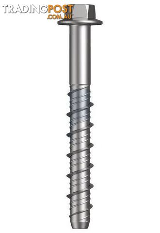 R1000 Hours Protective Coat Finish XBolt Pro - Hex Flange Concrete Screw Hobson
