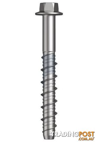 R1000 Hours Protective Coat Finish XBolt Pro - Hex Flange Concrete Screw Hobson