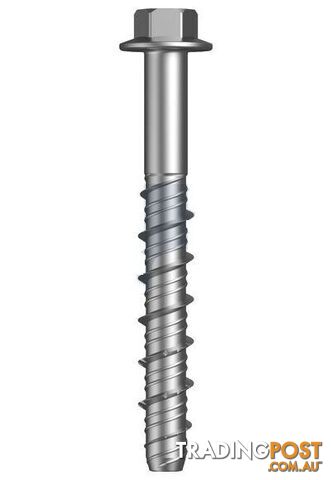 Zinc Plated (RoHS Compliant) Finish XBolt Pro - Hex Flange Concrete Screw