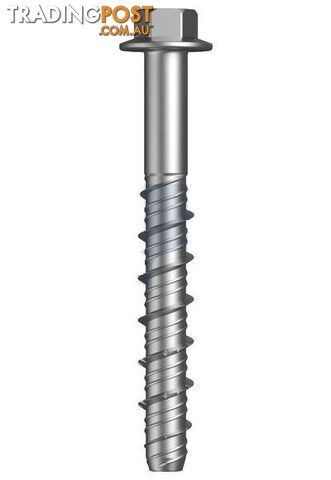 Zinc Plated (RoHS Compliant) Finish XBolt Pro - Hex Flange Concrete Screw