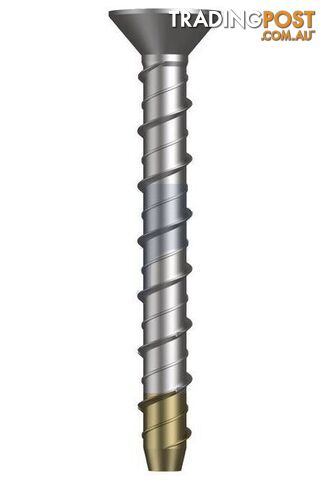 Bi-Metal 316 Stainless Finish XBolt Pro - CSK Head Concrete Screw Hobson