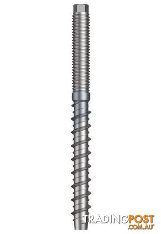 Zinc Plated (RoHS Compliant) Finish XBolt Pro - Stud Concrete Screw Hobson