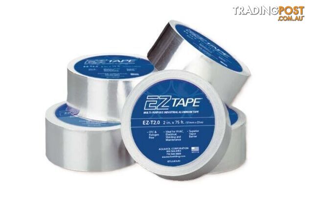 EZ Tape 51mm x 23m Multi-Purpose Industrial Aluminium Tape EZ-T2.0