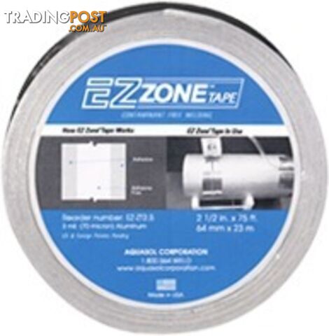 EZ Zone Tape 2.5" x 75 ft. For Contaminant-Free Welding EZ-ZT2.5