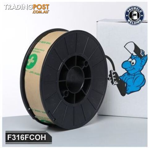 316L 0.9mm 0.45Kg 4" Spool Stainless Steel Gasless Welding Wire Blue Demon...