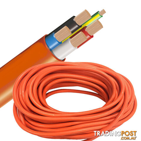 10 metres 5 Core 3 Phase Power Cable F5060