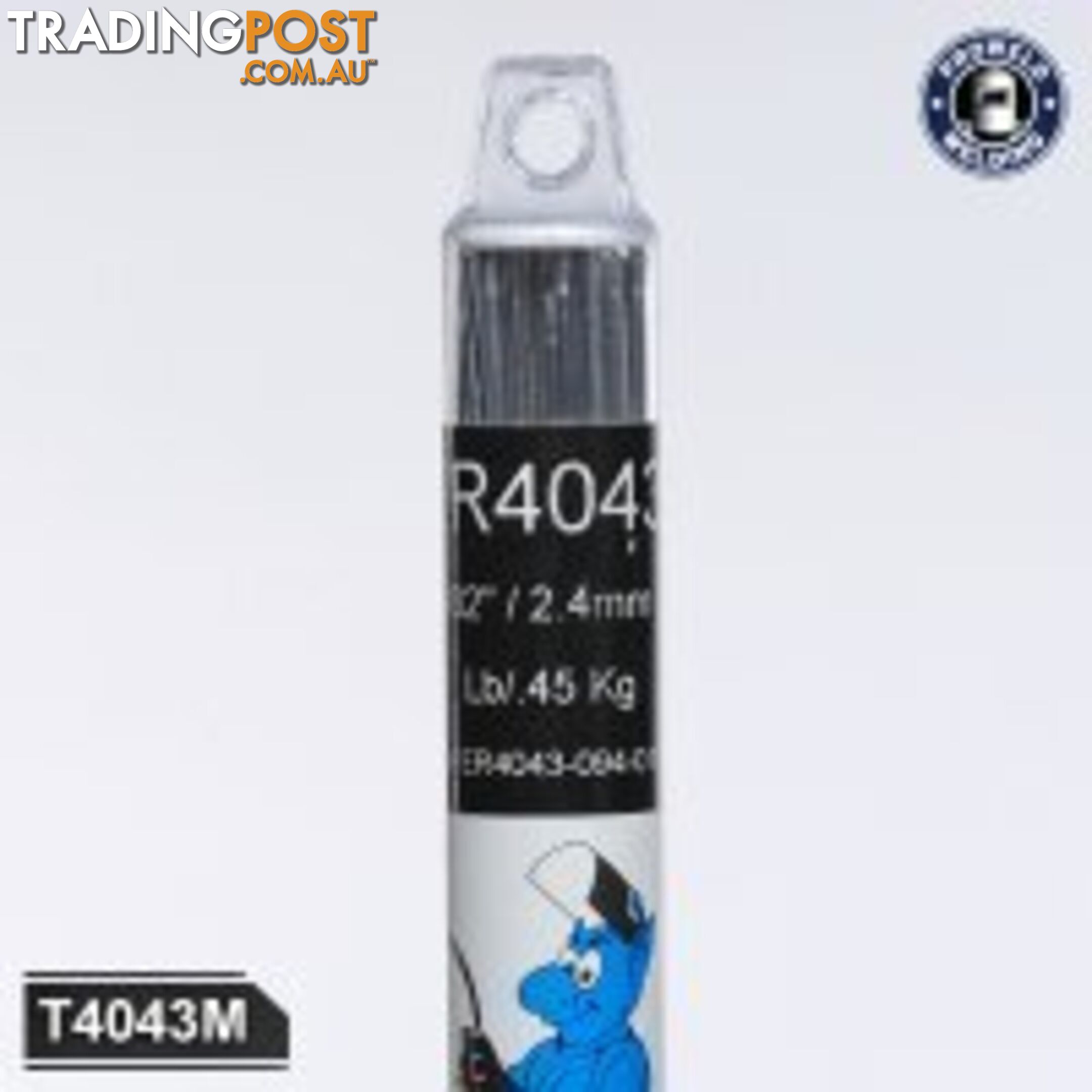 4043 TIG Rod 3.2mm 0.45kg Tube T404332M