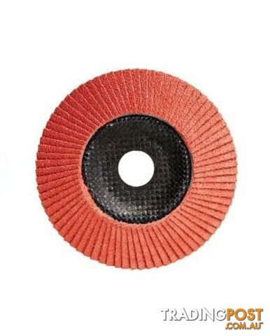 Flap Disc 125mm Z80 Grit Ceramic Extra Life T29 FLAPMX12080 Each