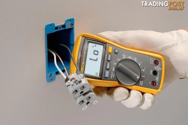 Electrician's Multimeter 600V True RMS 10A with Non-Contact Voltage FLU117 - photo 5 of 5