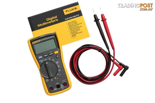 Electrician's Multimeter 600V True RMS 10A with Non-Contact Voltage FLU117 - photo 3 of 5