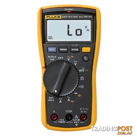 Electrician's Multimeter 600V True RMS 10A with Non-Contact Voltage FLU117