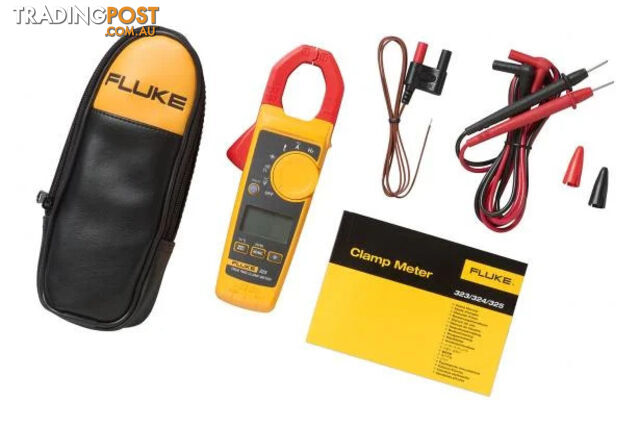 True RMS Clamp Meter 400A AC/DC, 600V TRMS FREQ. W/TEMP, MIN/MAX FLU325 - photo 2 of 4