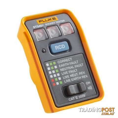 Socket Tester Audible/Visual RCD Check With Beeper 300V FLUST240+