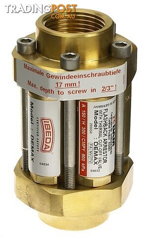 Ibeda Demax 5 Manifold Flashback Arrestors - photo 5 of 5