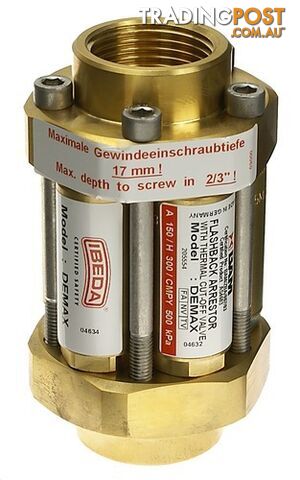 Ibeda Demax 5 Manifold Flashback Arrestors - photo 5 of 5
