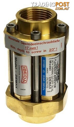 Ibeda Demax 5 Manifold Flashback Arrestors - photo 2 of 5
