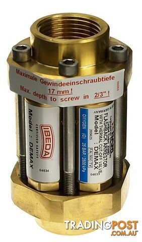 Ibeda Demax 5 Manifold Flashback Arrestors - photo 2 of 5