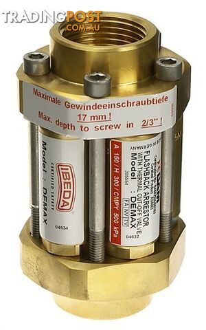 Ibeda Demax 5 Manifold Flashback Arrestors - photo 5 of 5