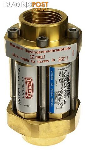 Ibeda Demax 5 Manifold Flashback Arrestors - photo 2 of 5