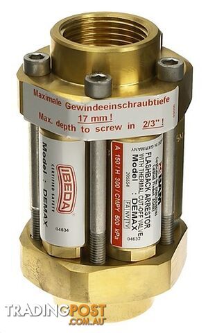 Ibeda Demax 5 Manifold Flashback Arrestors - photo 5 of 5