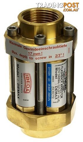 Ibeda Demax 5 Manifold Flashback Arrestors - photo 2 of 5